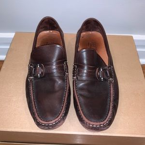 Salvatore FERRAGAMO Men’s shoes in brown calfskin
